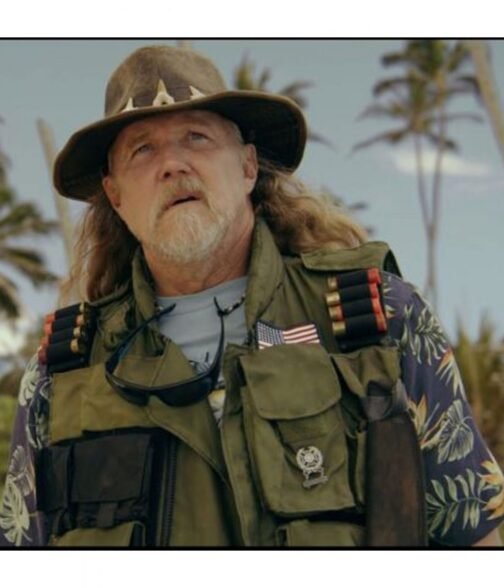 Maneater Trace Adkins Green Vest - Image 3