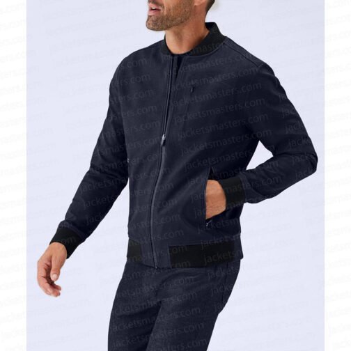 Justin Hartley Tracker Bomber Jacket - Image 3