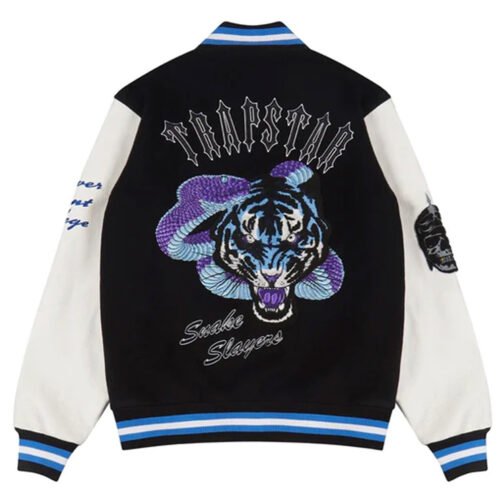 Trapstar Snake Slayers Varsity Jacket - Image 2