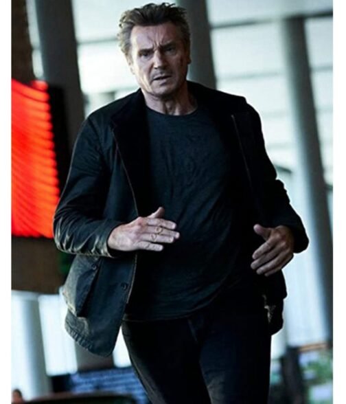 Blacklight Liam Neeson Grey Jacket - Image 2