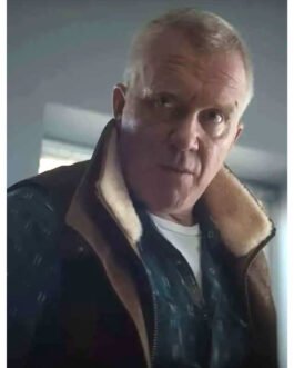 Trigger Warning Anthony Michael Hall Leather Vest