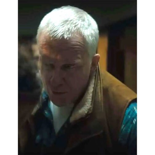 Trigger Warning Anthony Michael Hall Leather Vest - Image 3