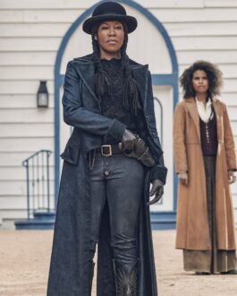 Regina King The Harder They Fall Denim Trench Coat