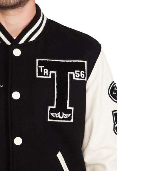 Braves NY Champs 1956 Brooklyn Letterman Jacket - Image 18