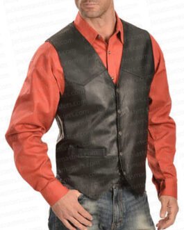 Jake Foy Ride Leather Vest