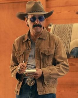 Max Casella Tulsa King Brown Corduroy Jacket