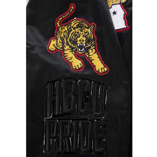 Tuskegee University Homecoming Rib Satin Jacket - Image 9