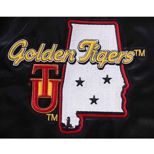 Tuskegee University Homecoming Rib Satin Jacket - Image 7