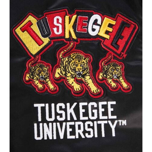 Tuskegee University Homecoming Rib Satin Jacket - Image 8