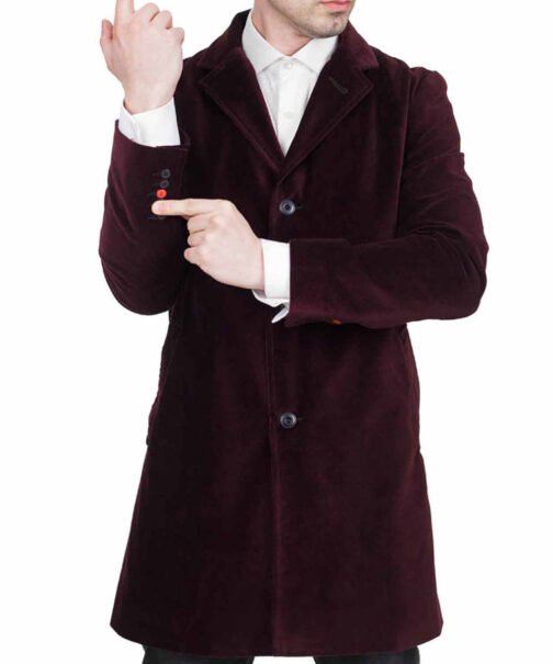 Peter Capaldi Twelfth Doctor Red Coat - Image 14