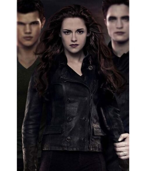 Bella Swan Twilight Saga Leather Jacket - Image 4