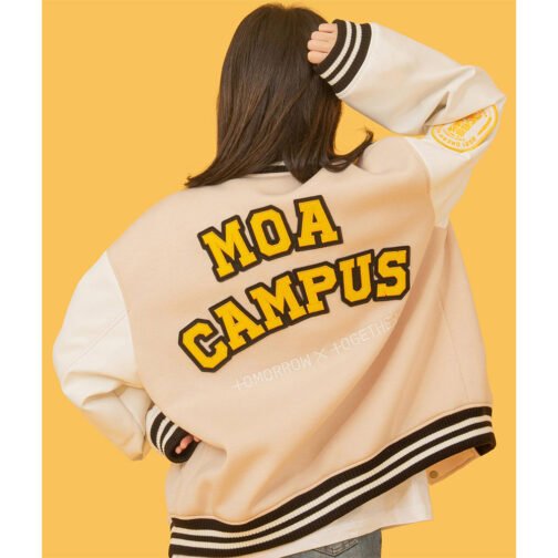 TXT MOA Campus Varsity Jacket - Image 3