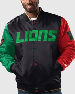Detroit Lions Ty Mopkins Black History Month Jacket