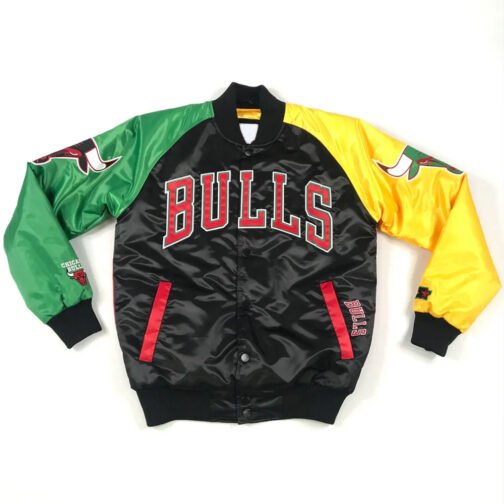 Ty Mopkins Chicago Bulls Satin Jacket - Image 6
