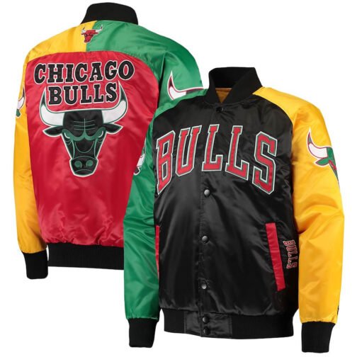 Ty Mopkins Chicago Bulls Satin Jacket - Image 5
