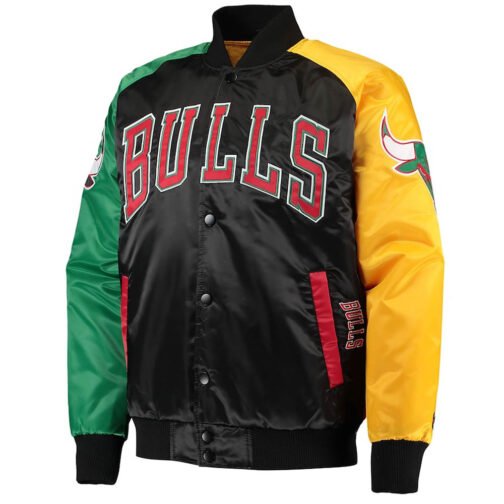 Ty Mopkins Chicago Bulls Satin Jacket - Image 3