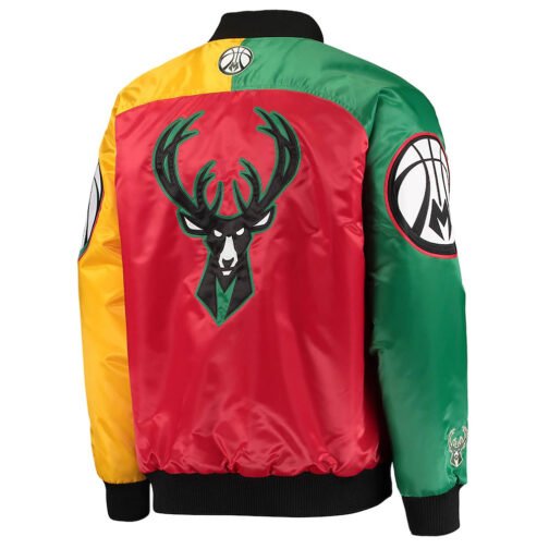Ty Mopkins Milwaukee Bucks Satin Jacket - Image 2