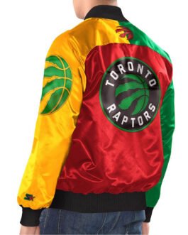 Ty Mopkins Toronto Raptors Satin Jacket