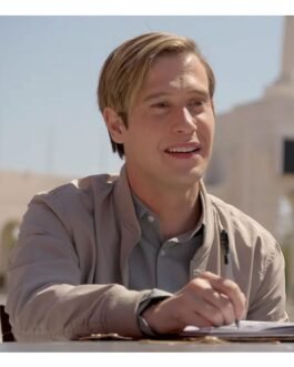 Life After Death Tyler Henry Beige Bomber Jacket