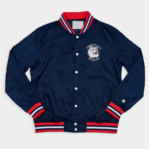 University of Connecticut Script Bomber Jacket