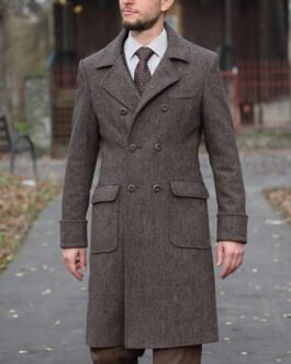 Ulster Brown Wool Coat