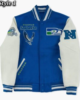 Seattle Seahawks Ultimate Throwback Varsity Jacket