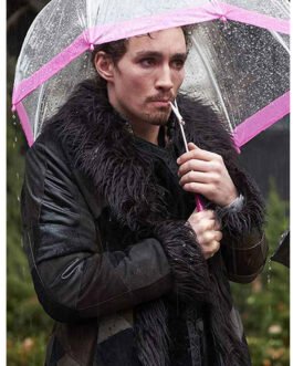 Klaus Hargreeves The Umbrella Academy Shearling Coat