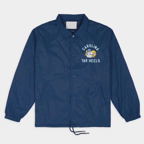 UNC Tar Heels Retro Rameses Coaches Jacket