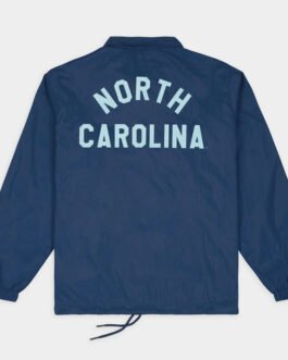 UNC Tar Heels Retro Rameses Coaches Jacket