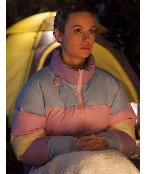 Unicorn Store Brie Larson Color Block Puffer Jacket - Image 2