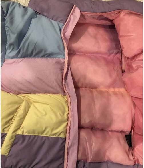 Unicorn Store Brie Larson Color Block Puffer Jacket - Image 4