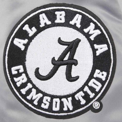 University of Alabama Classic Rib Satin Jacket - Image 6