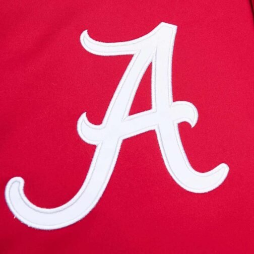 University of Alabama Heavyweight Red Satin Jacket - Image 3