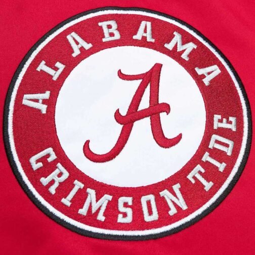 University of Alabama Heavyweight Red Satin Jacket - Image 4