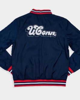University of Connecticut Script Bomber Jacket