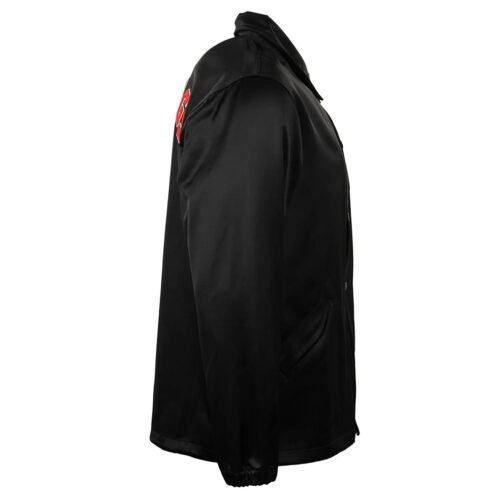University of Georgia Black Satin Windbreaker - Image 4