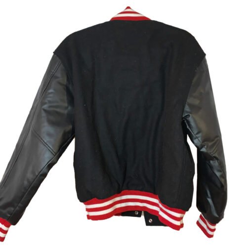 University of Maryland Black Letterman Jacket - Image 2