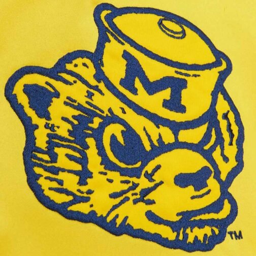 University of Michigan Heavyweight Satin Jacket - Image 9
