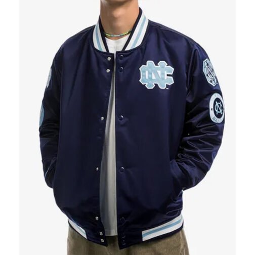 University of North Carolina Champ City Satin Jacket - Image 8