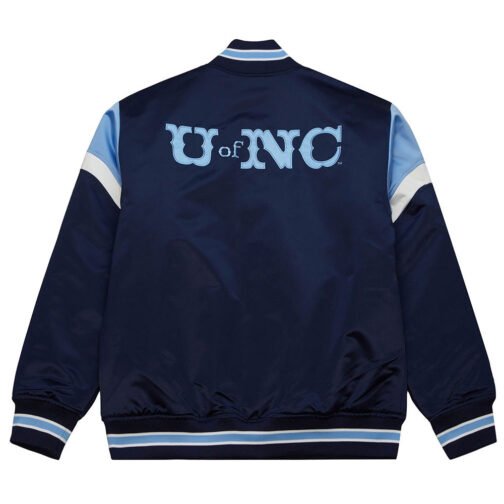 University of North Carolina Heavyweight Satin Jacket - Image 2