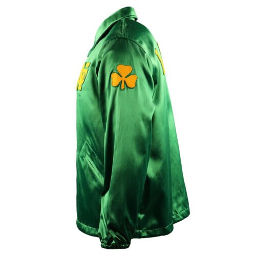 University of Notre Dame Kelly Green Satin Windbreaker - Image 8