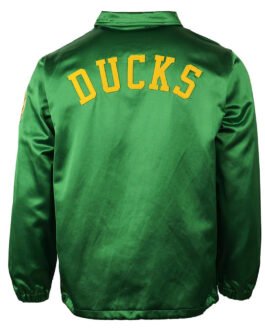 University of Oregon Green Satin Windbreaker
