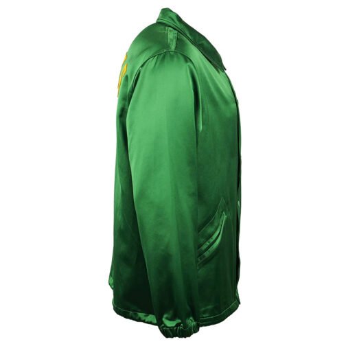 University of Oregon Green Satin Windbreaker - Image 4