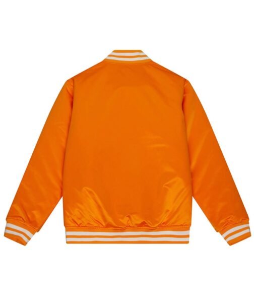 University of Tennessee Front Logo Heavyweight Satin Jacket - Image 2