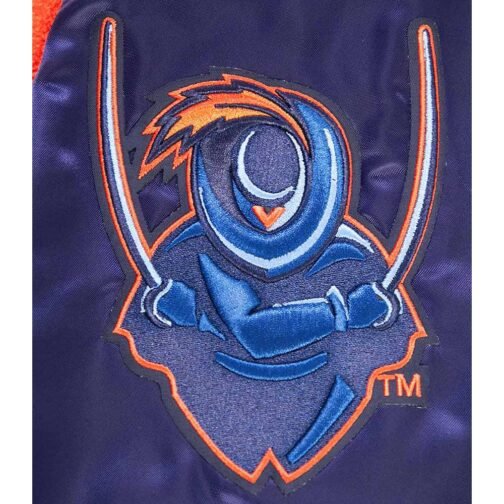 University of Virginia Classic Rib Satin Jacket - Image 6