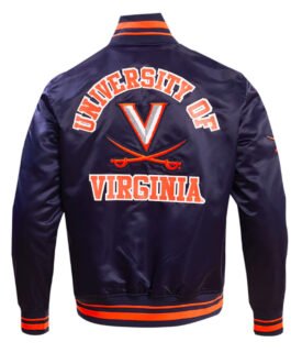 University of Virginia Classic Rib Satin Jacket