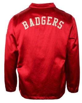 University of Wisconsin Red Satin Windbreaker
