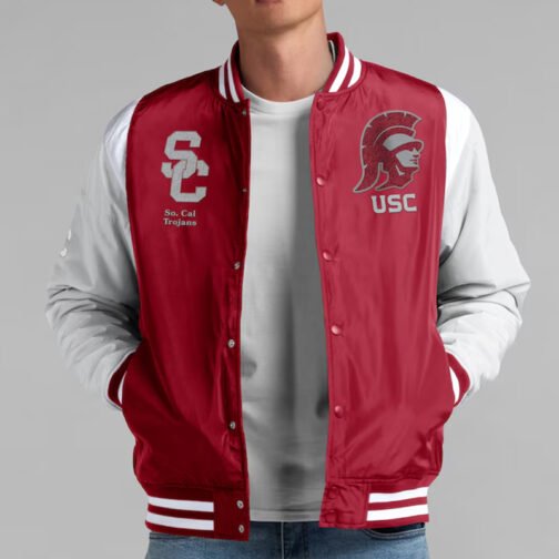 Elements Elite USC Trojans Cardinal Jacket - Image 4