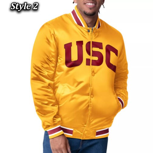 USC Trojans G-III Satin Jacket - Image 2