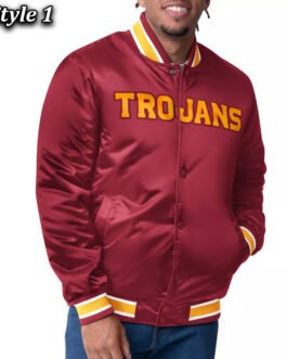 USC Trojans G-III Satin Jacket